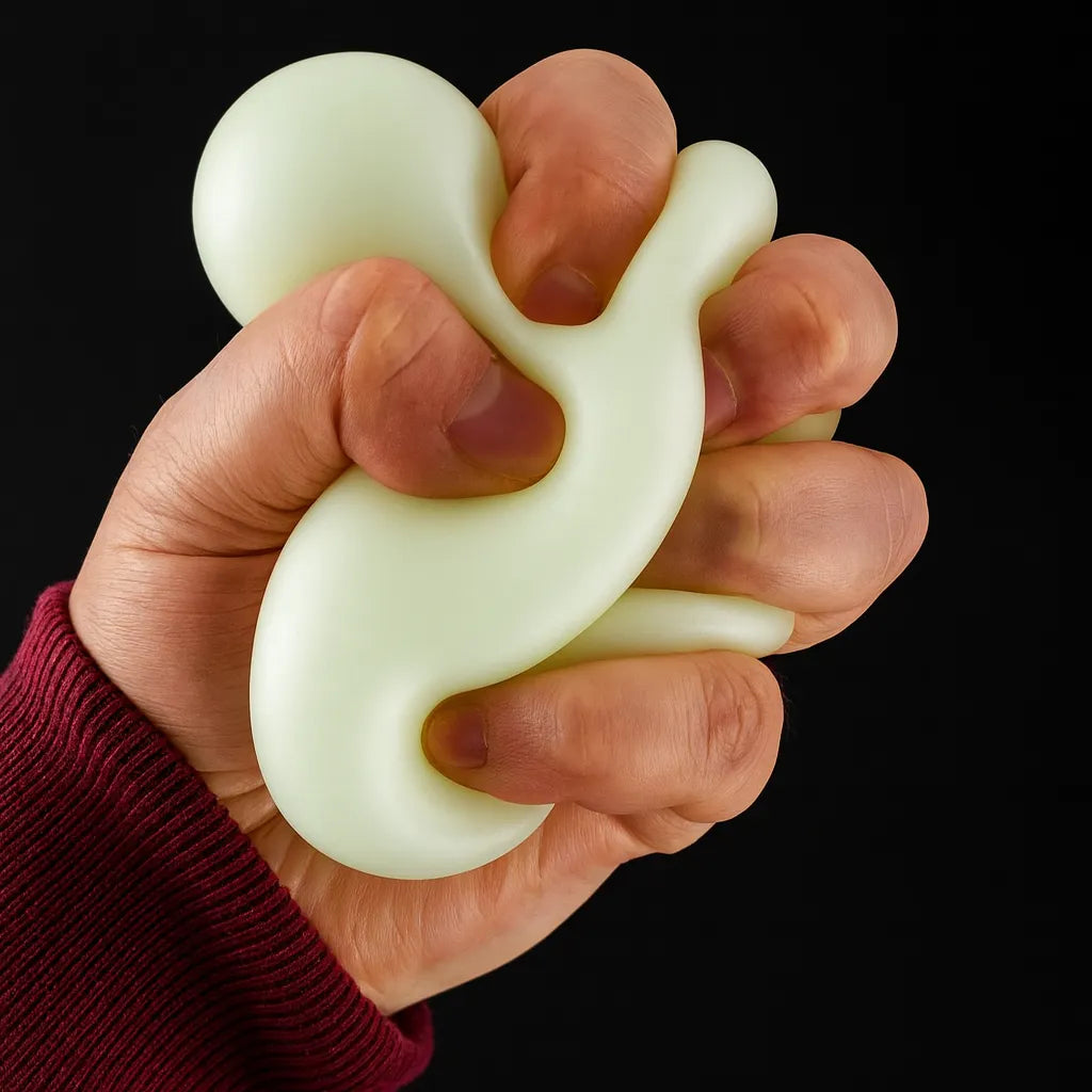 Glow in the Dark Squish Ball Fidget Toy