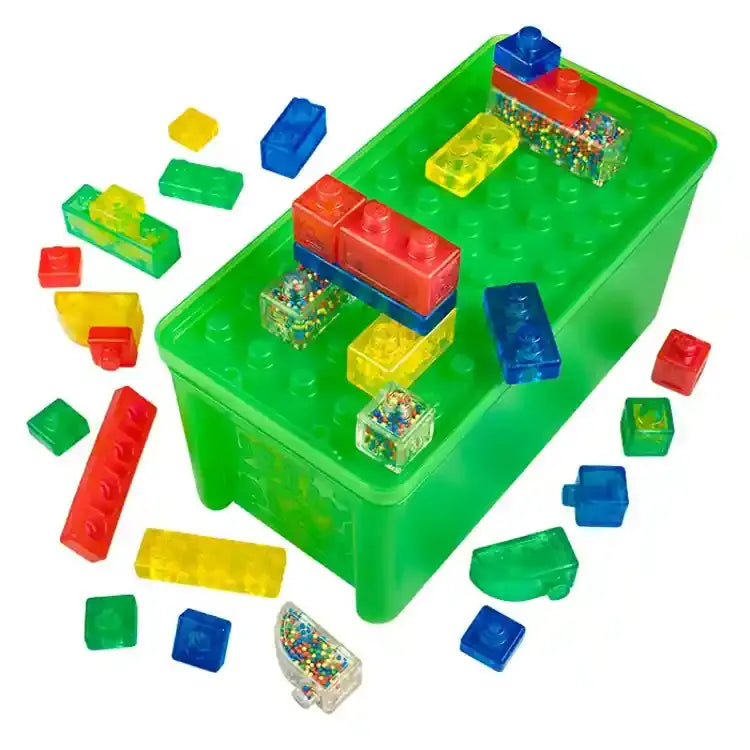 Jelly Blox Squishy Building Block 2-in-1 Storage Box-Jelly Blox Squishy Building Block 2-in-1 Storage Box