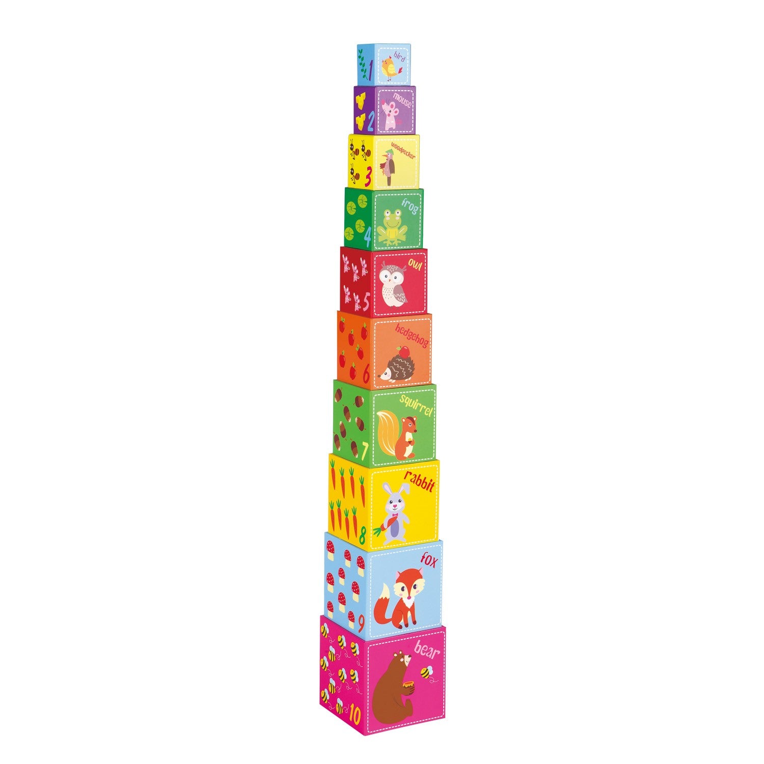 Lelin Stacking and Nesting Blocks