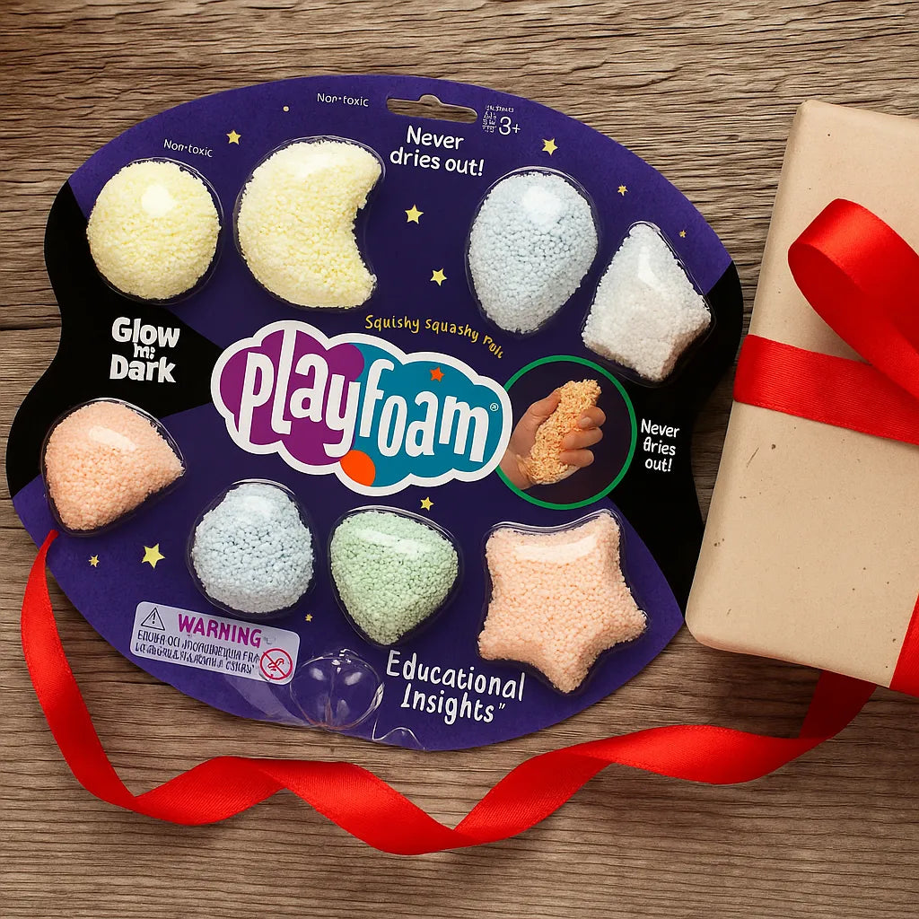 Learning Resources Playfoam Glow-in-the-Dark 8-Pack