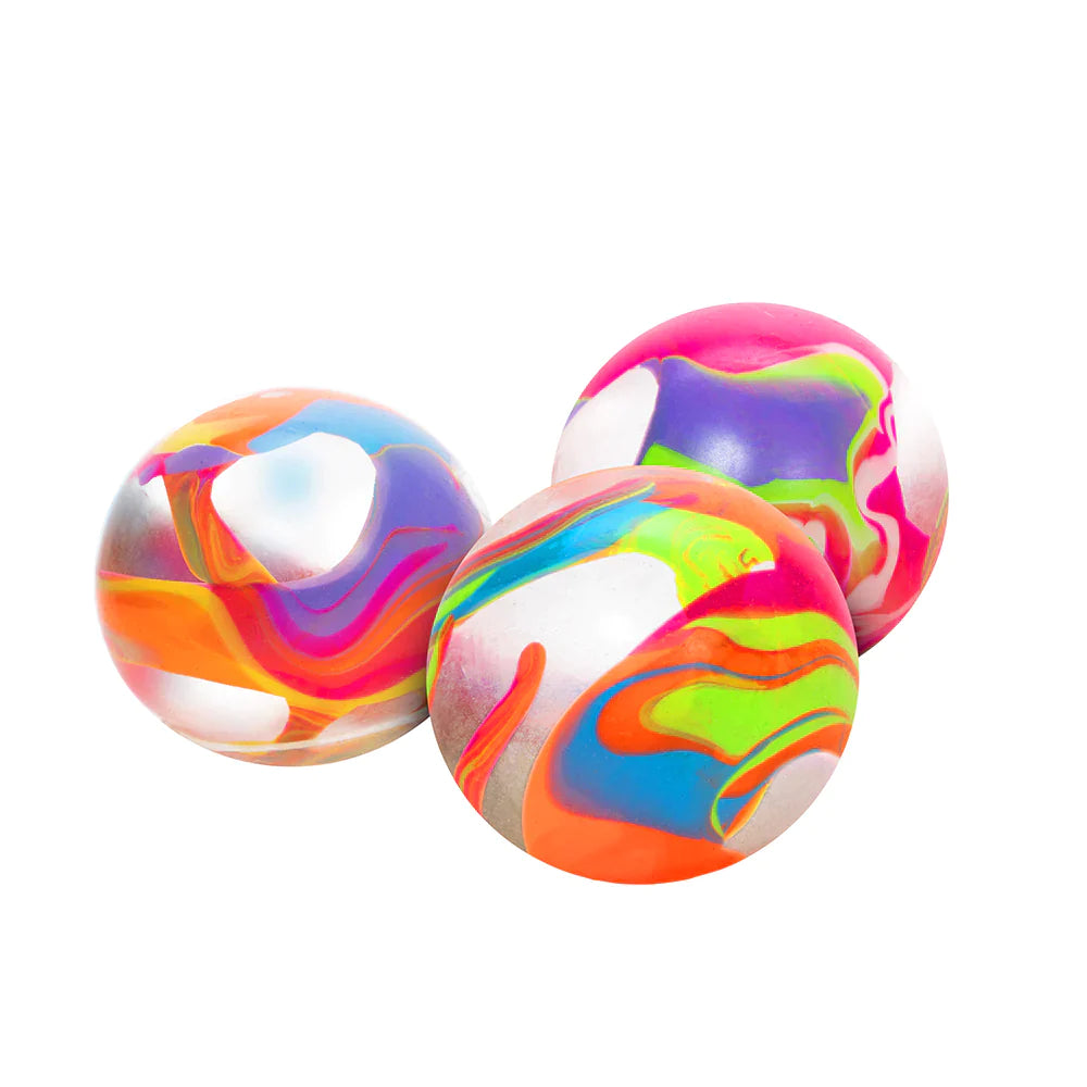 Marbleez Needoh, The Marbleez Needoh is a marvelously mellow marble squeeze ball.This ultra-groovy fidget toy is filled with a clear gooey gel for a glass-like appearance and comes in five different marble-effect colour variations (chosen at random). The Marbleez Needoh is perfect for playtime at home or on the go, and is the ideal size for little hands to squish, stretch, squash and smush! It can be a great mindfulness tool to help youngsters unwind, and also aids concentration by giving busy hands somethi