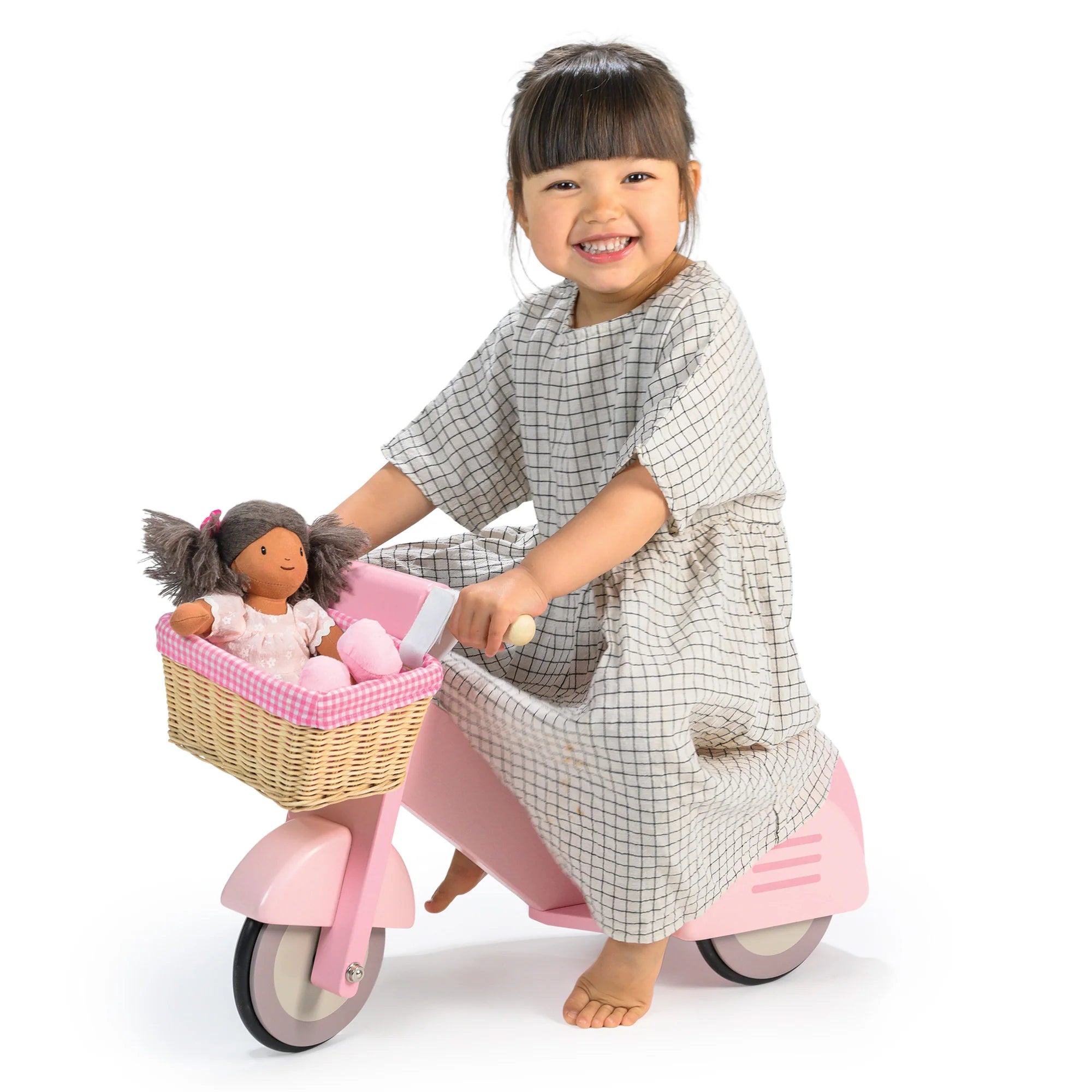Tender Leaf Scooter With Basket-Tender Leaf Scooter With Basket