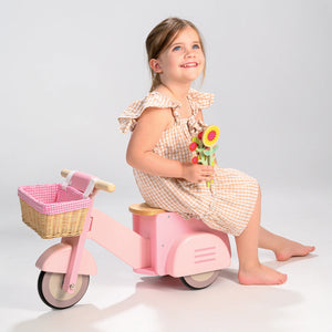 Tender Leaf Scooter With Basket-Tender Leaf Scooter With Basket