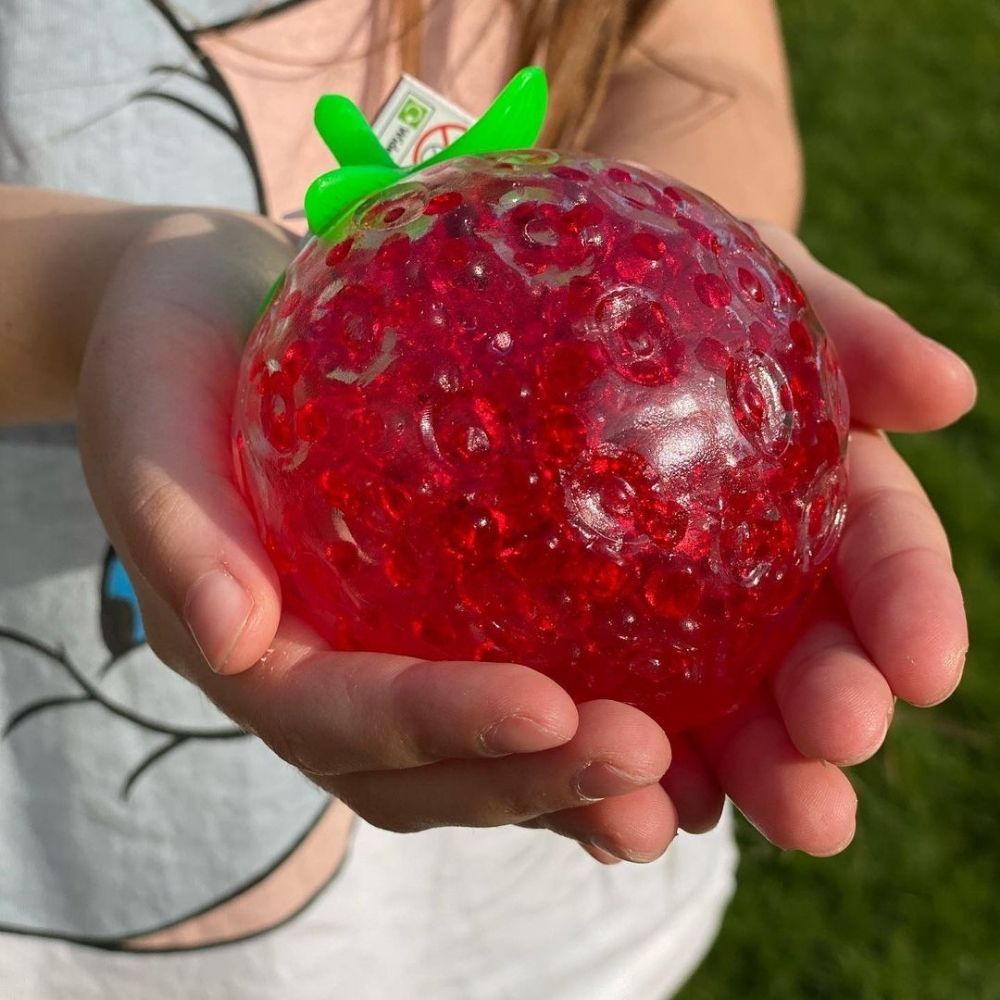 Strawberry Stress Ball,stress ball,adhd,autism,fiddle toys,stress toys ...