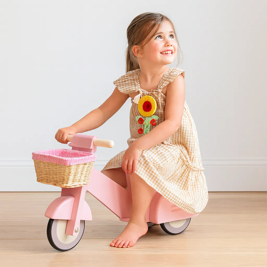 Tender Leaf Scooter With Basket