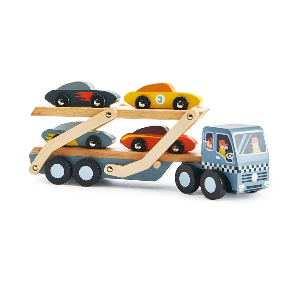 Tender Leaf Toys Car Transporter-Tender Leaf Toys Car Transporter