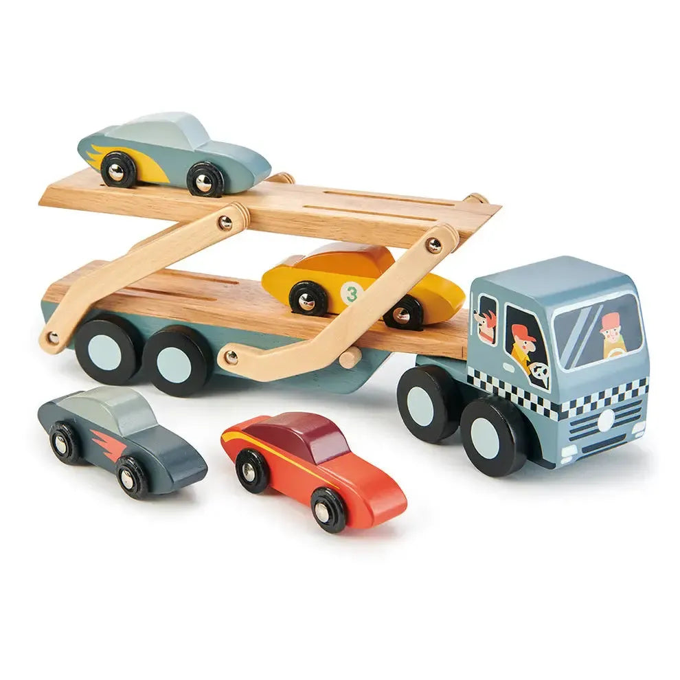 Tender Leaf Toys Car Transporter-Tender Leaf Toys Car Transporter