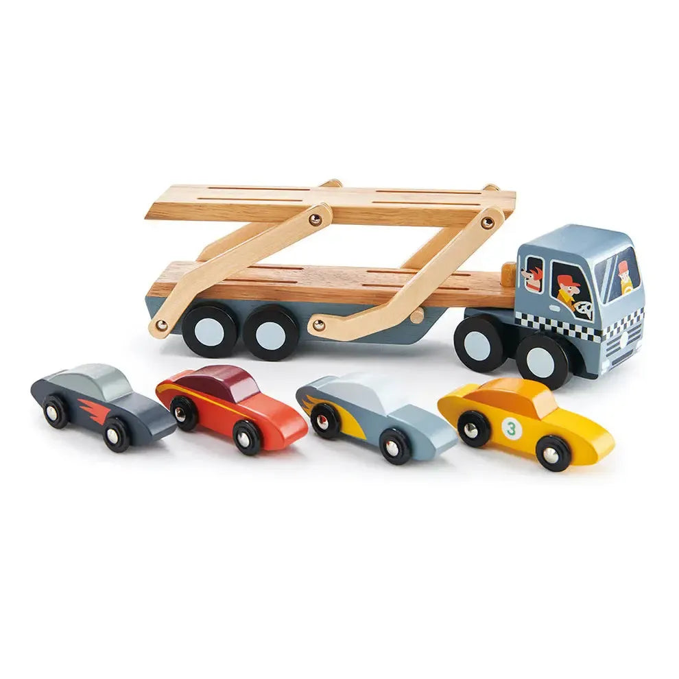 Tender Leaf Toys Car Transporter-Tender Leaf Toys Car Transporter