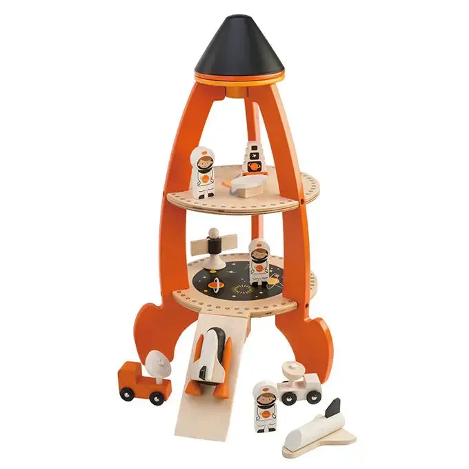 Tender Leaf Toys Wooden Cosmic Rocket