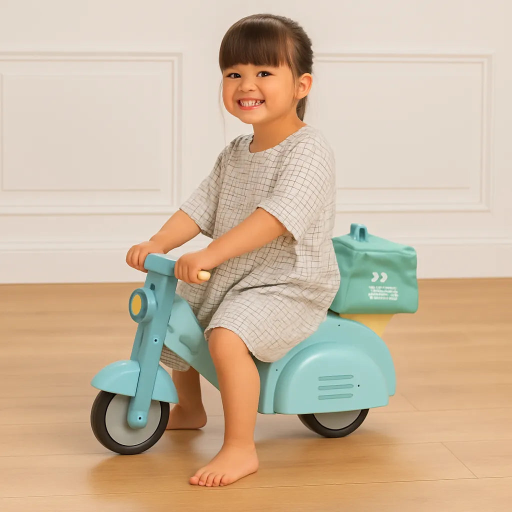 Tender Leaf Delivery Scooter