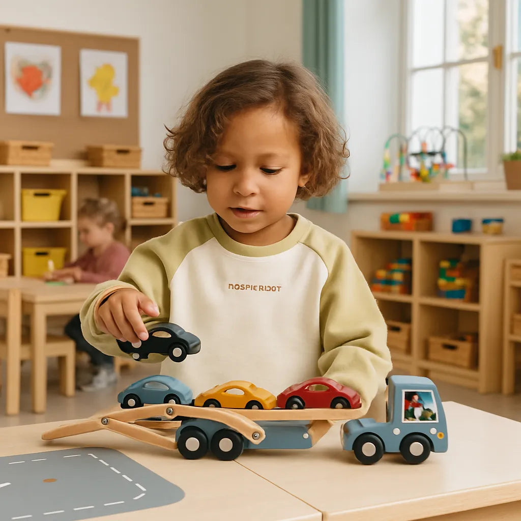 Tender Leaf Toys Car Transporter
