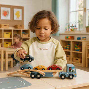 Tender Leaf Toys Car Transporter-Tender Leaf Toys Car Transporter