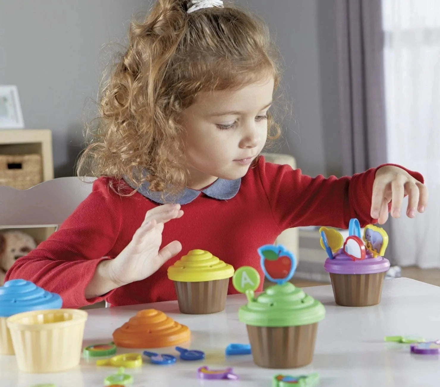 ABC Party Cupcake Toppers-ABC Party Cupcake Toppers