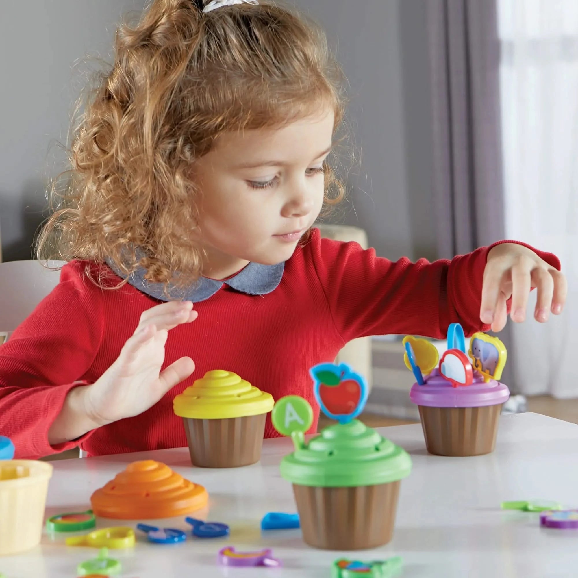 ABC Party Cupcake Toppers-ABC Party Cupcake Toppers