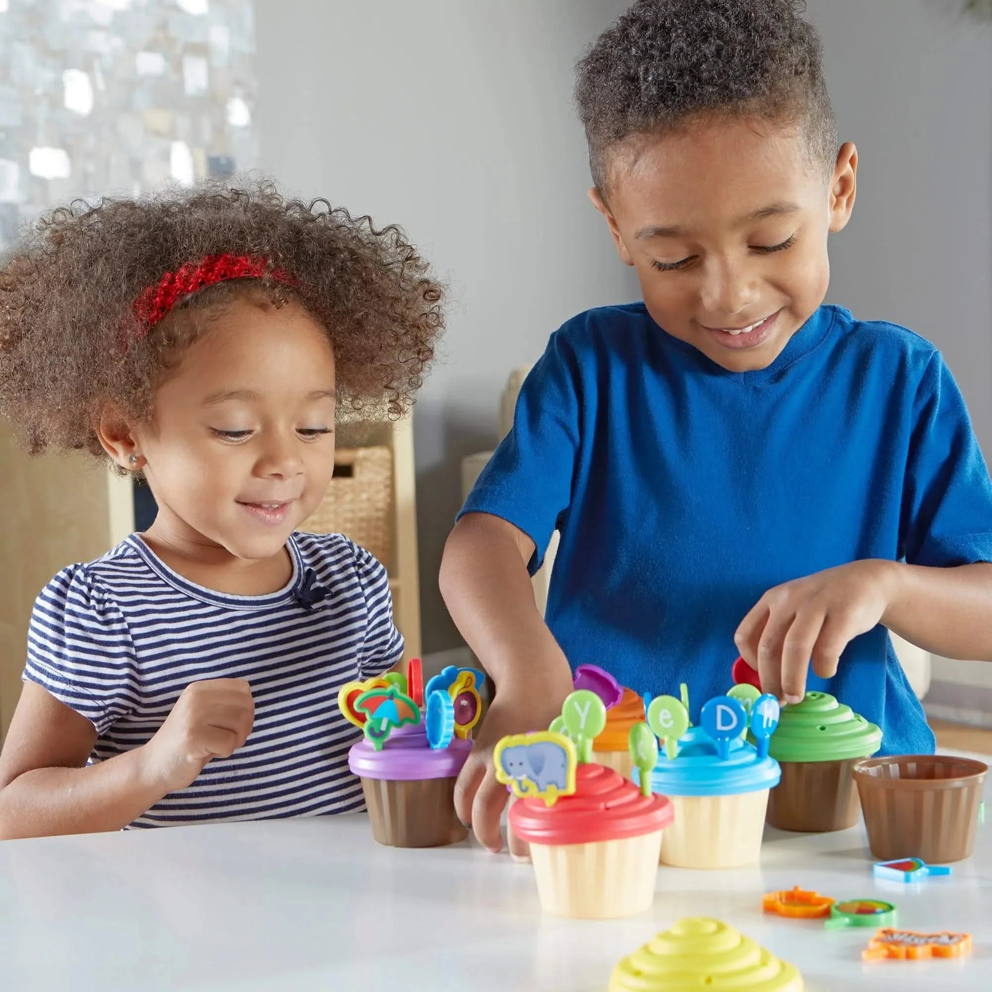 ABC Party Cupcake Toppers-ABC Party Cupcake Toppers