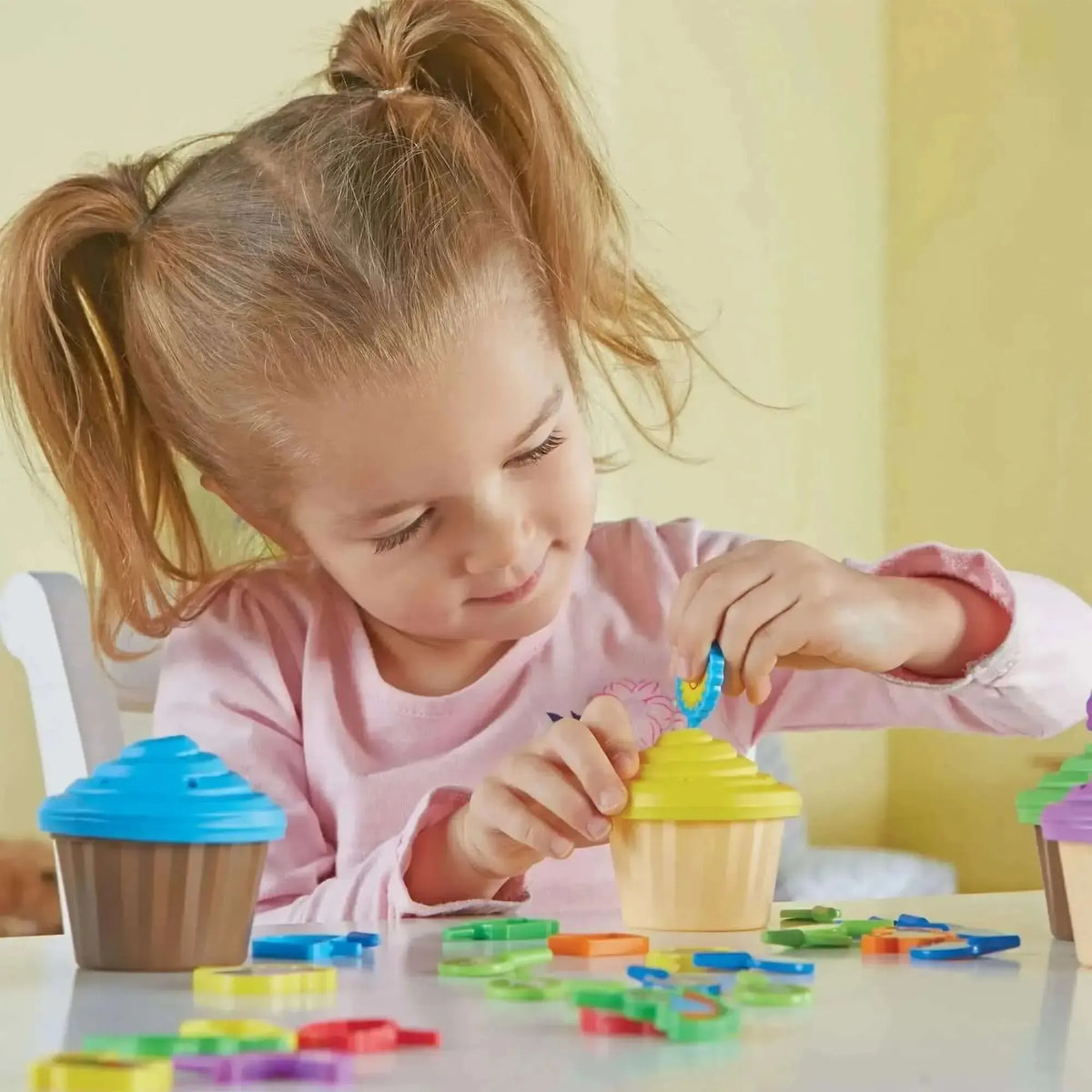 ABC Party Cupcake Toppers-ABC Party Cupcake Toppers