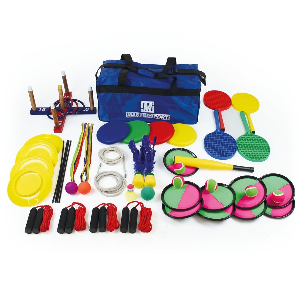 Activate Playtime Games Kit, Say goodbye to boredom and hello to fun-filled, educational playtime! The Activate Playtime Games Kit is an all-in-one solution designed to engage the entire class in a variety of popular games. From group activities to individual challenges, this Activate Playtime Games Kit has something for everyone. What's more, it comes complete with a carry holdall, making storage and transportation a breeze! Activate Playtime Games Kit Features: All-Inclusive: A versatile selection of game