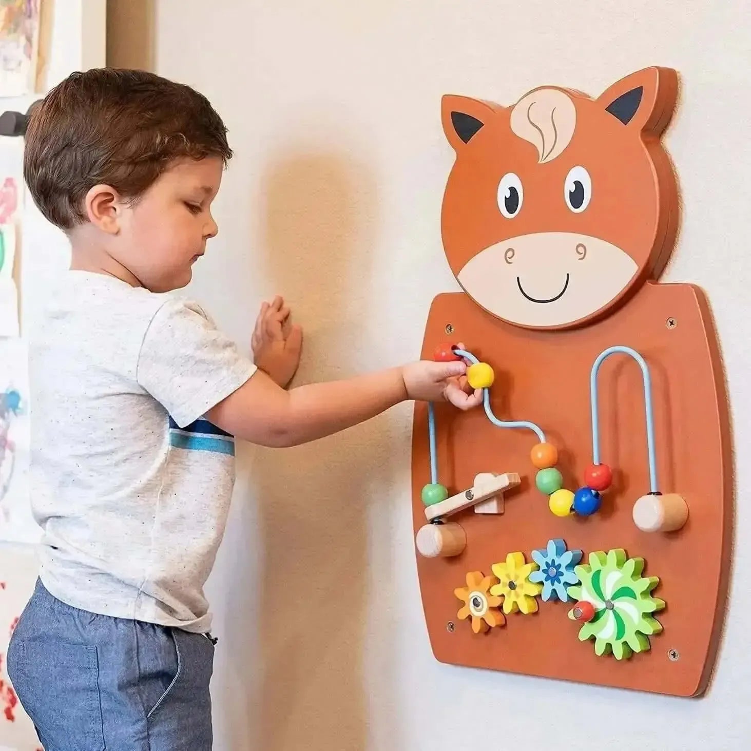 Activity Wall Panel Horse-Activity Wall Panel Horse