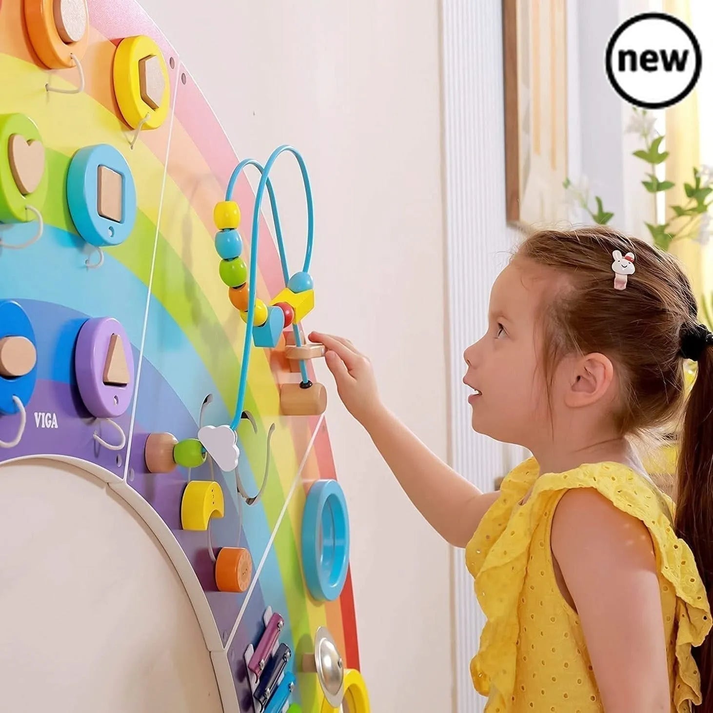 Activity Wall Panel Rainbow-Activity Wall Panel Rainbow
