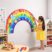 Activity Wall Panel Rainbow-Activity Wall Panel Rainbow