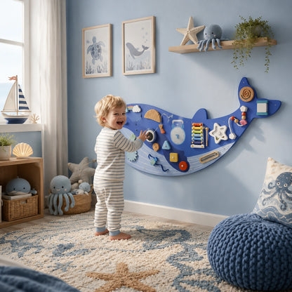 Activity Wall Panel Whale-Activity Wall Panel Whale