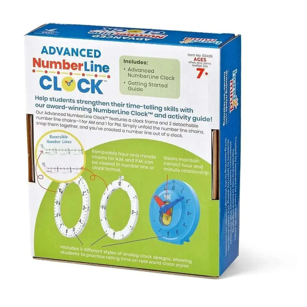 Advanced Number Line Clock-Advanced Number Line Clock