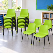 Affinity Stacking Chair Set of 20 in a bright UK classroom – lifestyle image 5