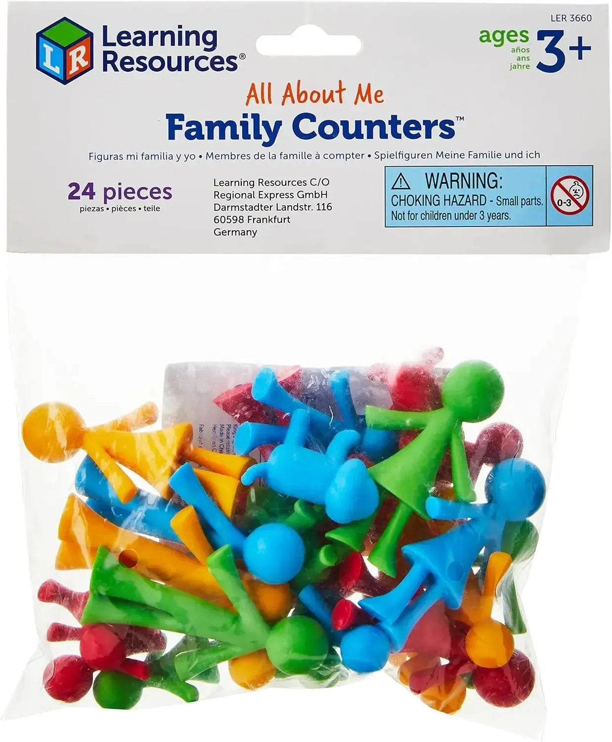 All About Me Family Counters 24 Pack-All About Me Family Counters 24 Pack