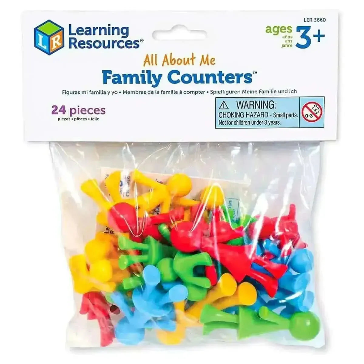 All About Me Family Counters 24 Pack-All About Me Family Counters 24 Pack