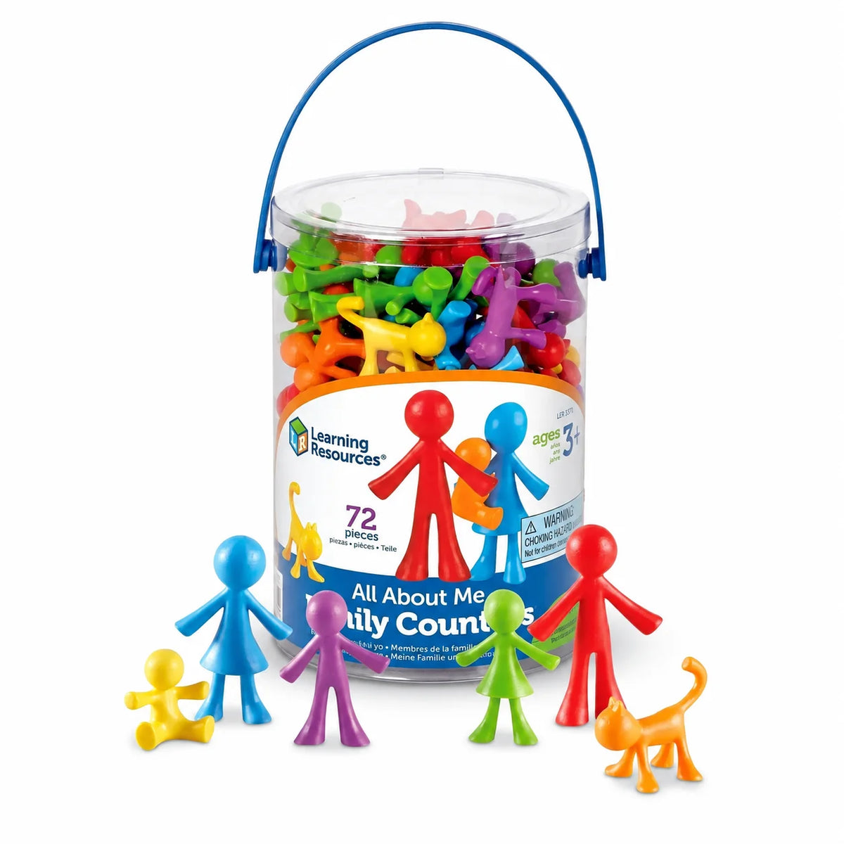 All About Me Family Counters Tub-All About Me Family Counters Tub