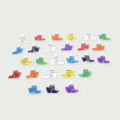 Alpha Rainbow Gel Boats Pack 26-Alpha Rainbow Gel Boats Pack 26