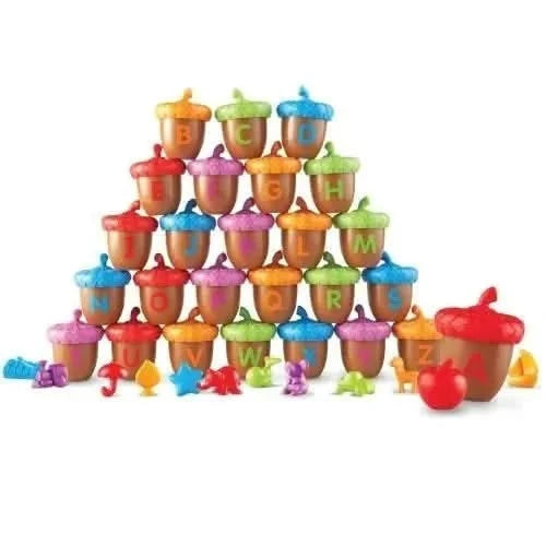 Alphabet Acorns Activity Set-Alphabet Acorns Activity Set
