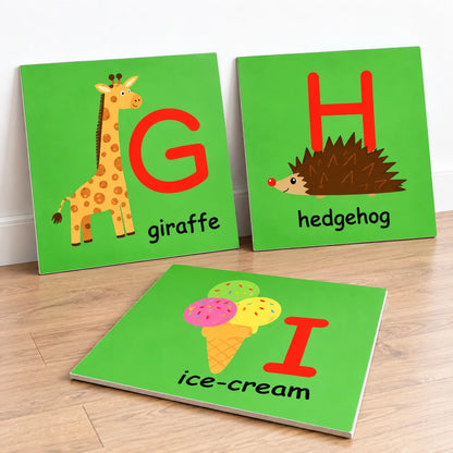 Alphabet Learning Cards-Alphabet Learning Cards