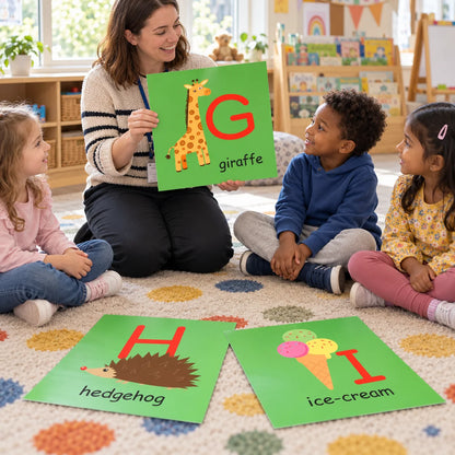 Alphabet Learning Cards-Alphabet Learning Cards