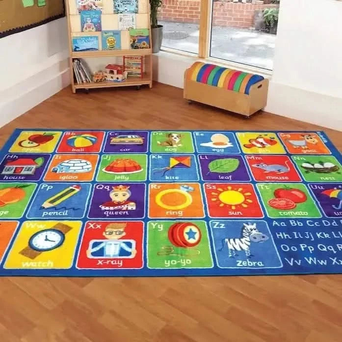 Alphabet Placement Carpet-Alphabet Placement Carpet