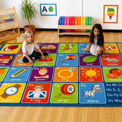 Alphabet Placement Carpet-Alphabet Placement Carpet