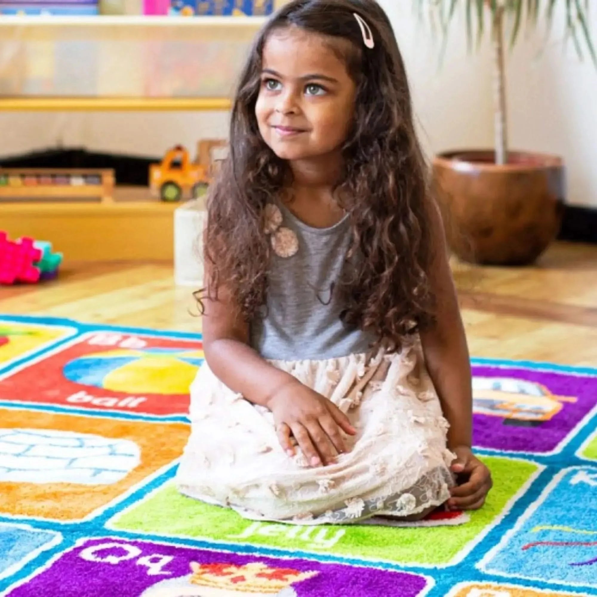 Alphabet Placement Carpet-Alphabet Placement Carpet