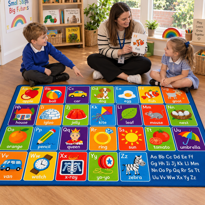 Alphabet Placement Carpet lifestyle image 8 of 8