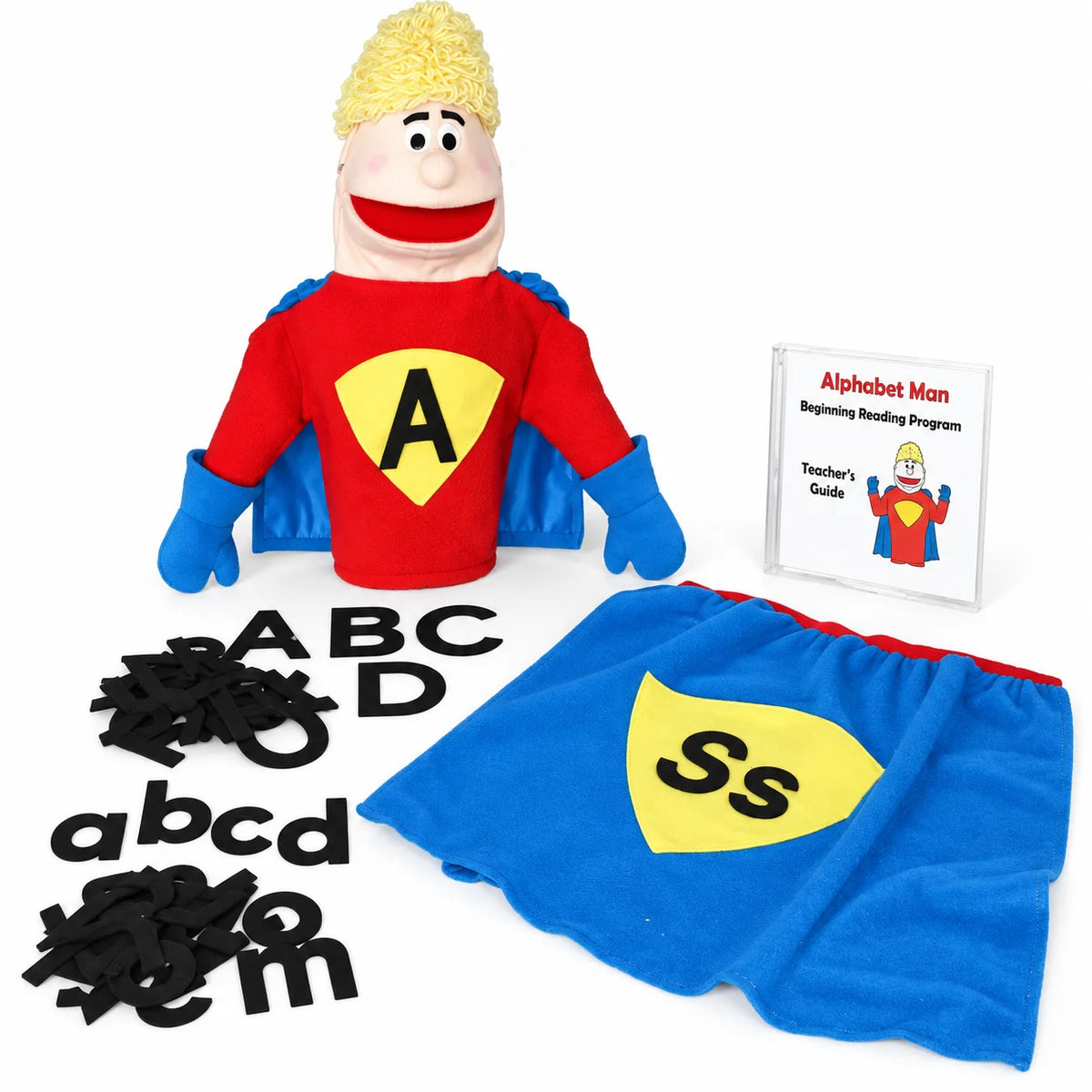 Alphabet Puppet Man-Alphabet Puppet Man