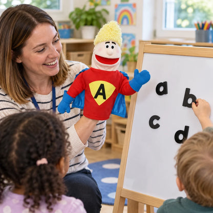 Alphabet Puppet Man-Alphabet Puppet Man