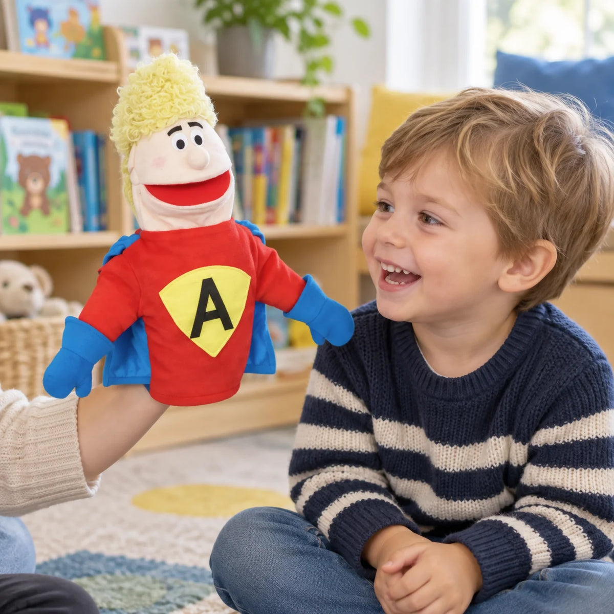 Alphabet Puppet Man-Alphabet Puppet Man