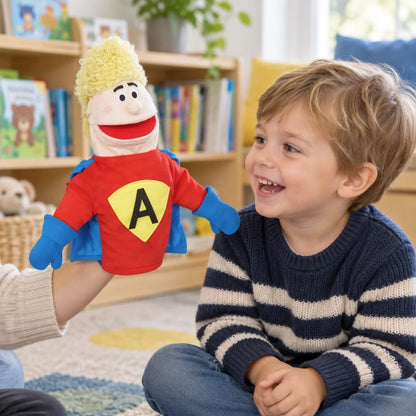Alphabet Puppet Man-Alphabet Puppet Man