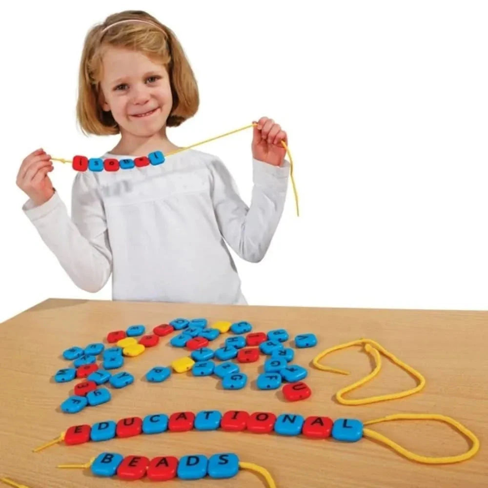 Alphabet Threading Beads-Alphabet Threading Beads