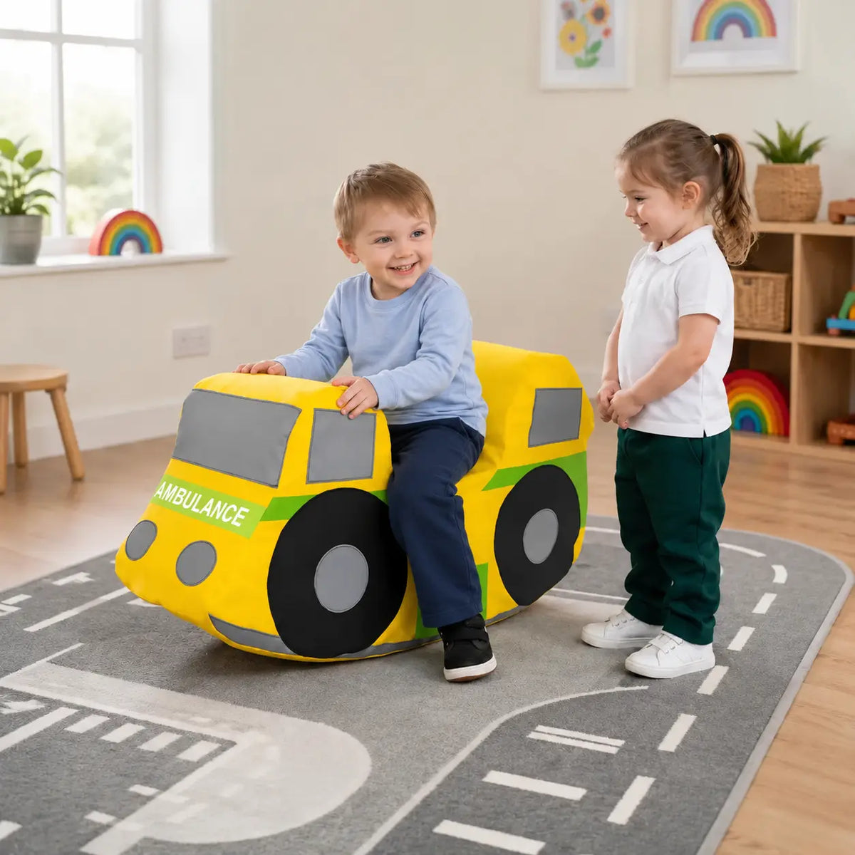 Ambulance Soft Play Rocker lifestyle image 7