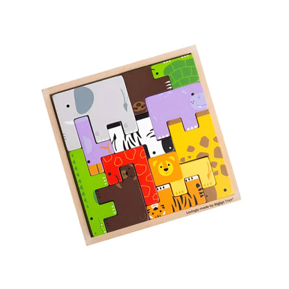 Animal Lock-A-Block-Animal Lock-A-Block
