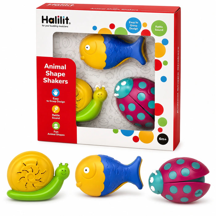 Animal Shapes Shakers Set of 3-Animal Shapes Shakers Set of 3