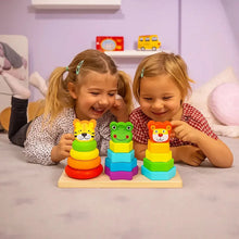 Animal Wooden Stacker-Animal Wooden Stacker
