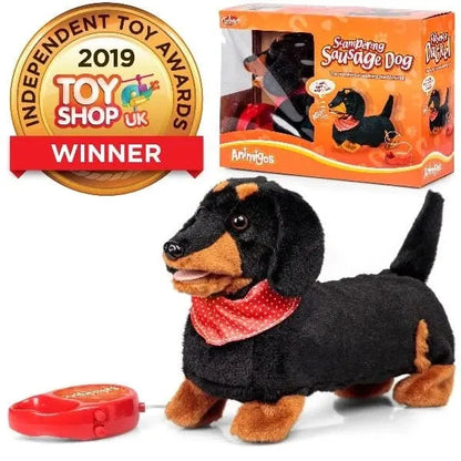 Animigos Scampering Sausage Dog-Animigos Scampering Sausage Dog