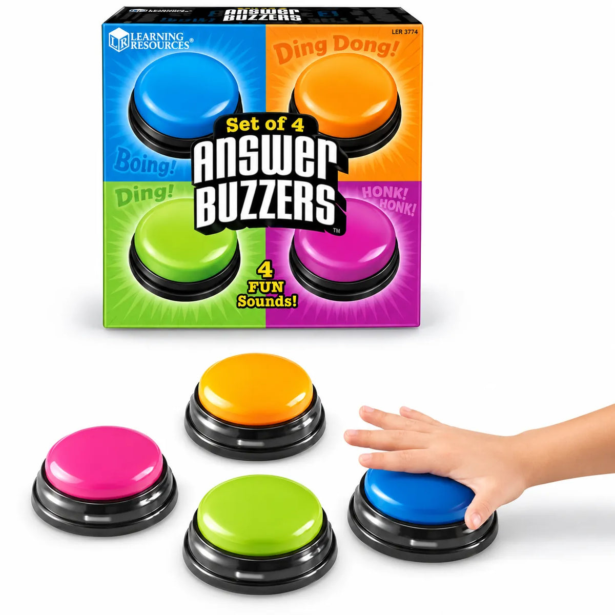 Answer Buzzers pack of 4-Answer Buzzers pack of 4