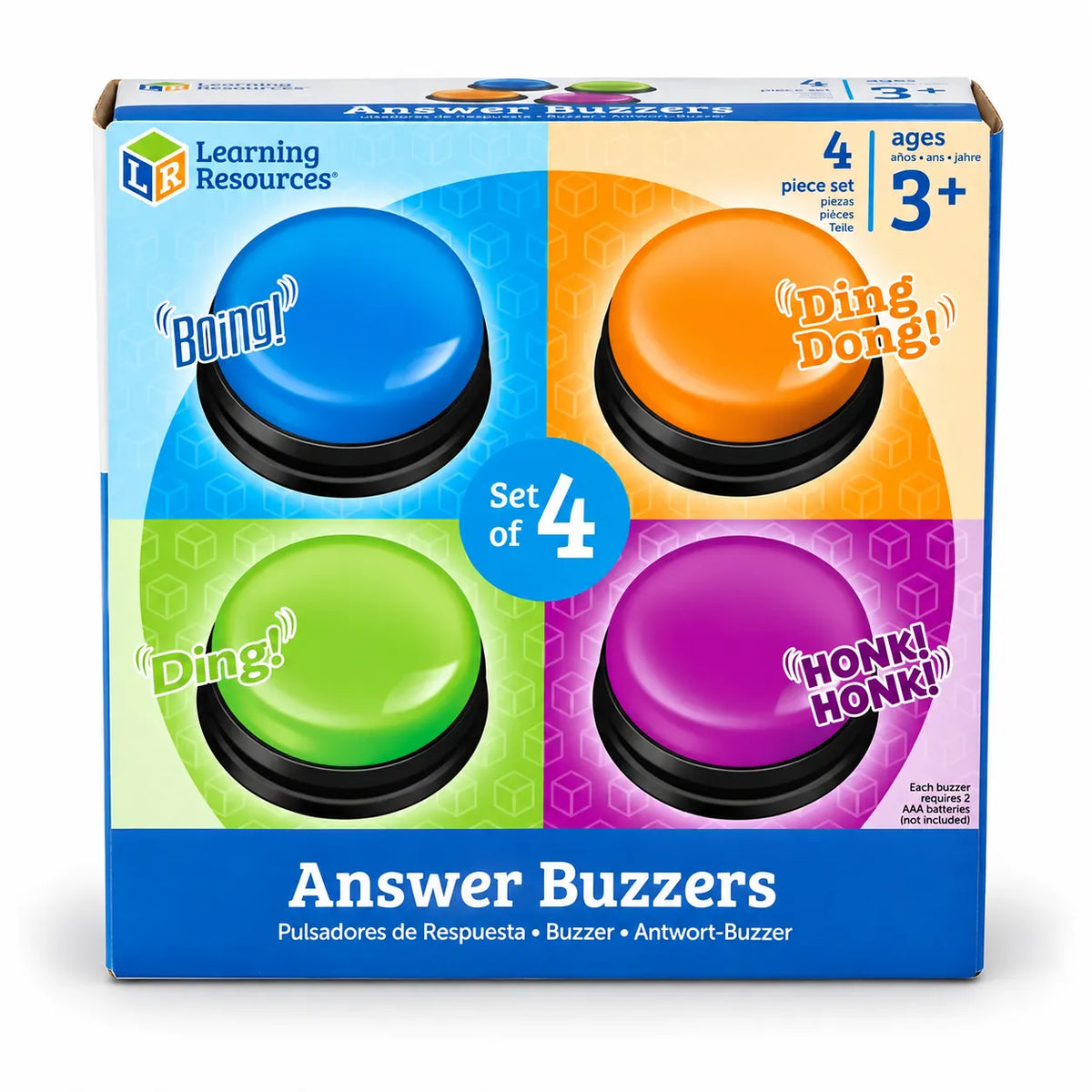 Answer Buzzers pack of 4-Answer Buzzers pack of 4